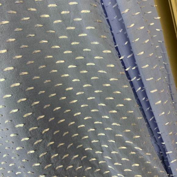 J Crew Top Silk Sheer Lavender Button Size 14T #L1 - Picture 2 of 6